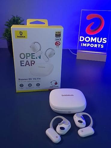 redmi airdots 2: Yeni Simsiz (Bluetooth) Qulaqcıqlar, Baseus, rəng - Ağ — 1
