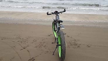 İdman velosipedləri: Fatbike velosiped – çimərlik, qum, qar və daşlı yollar üçün ideal — 2