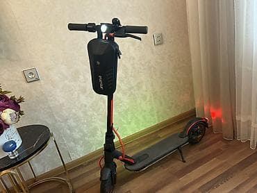 Elektrikli samokatlar: Skuterin heç bir problemi yoxdur. Bir ay işlənib . Üstündə lent — 7