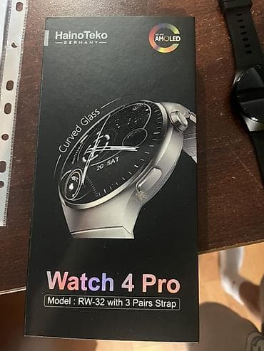 Haino Teko Watch 4 Pro (Model: RW-32) – AMOLED, əyri şüşə ekranlı — 1