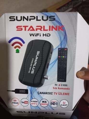 wifi anten: StarSat, Redline, və Hiremco markalı peyk qəbulediciləri satışda. Bu — 8