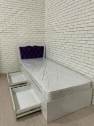 tek neferlik yataq mebeli: Yeni, Təknəfərlik çarpayı, Matras ilə, Siyirməli — 4