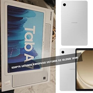 realme 8: Samsung Galaxy Tab A7 Lite planşet - Rəng: Gümüş/boz - Ekran: 8.7 — 1