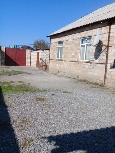 квартиры баку аренда: - Tam daş hasarlı həyətyanı sahə, geniş çınqıl örtüklü giriş və maşın — 3