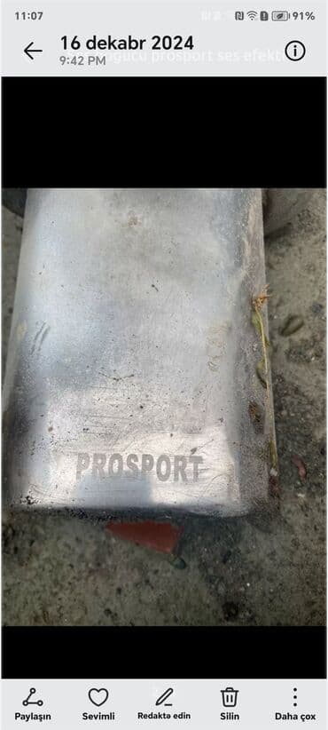 Prosport markalı səsboğucu (sport tipli arxa “banka”)super effekti var lalafo.az -da Prosport markalı səsboğucu (sport tipli arxa “banka”)super effekti var