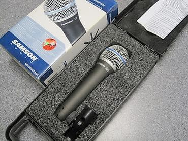 mikro nausnik satilir: Mikrofon "Samson Q8" Samson Q8 dynamic mikrafonu. Həm büdcənizə uyğun — 1
