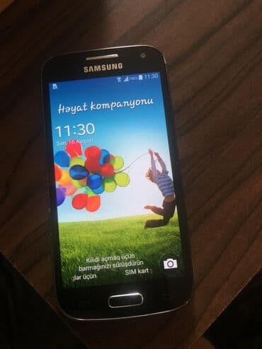 samsung s4 al: Samsung Galaxy S4, rəng - Qara, İki sim kartlı — 1