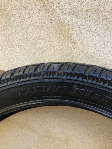 3 təkər velosiped: Zenda 999 markalı, 16x2.50 ölçül velosiped təkəri normal vəziyyətdə — 5