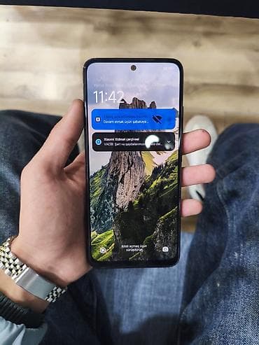 telefon girovu: Redmi Note 11, 128 GB, rəng - Göy, Sensor — 2