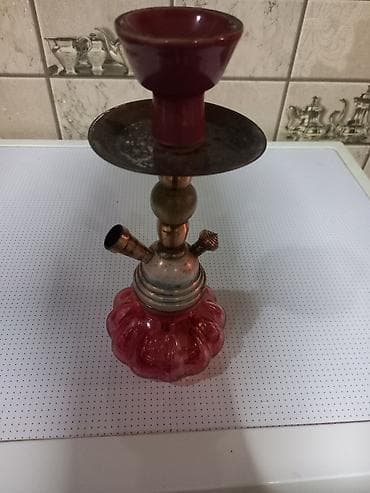 klassik saatlar: Mini nərgilə (şüşə kolba ilə) - Kompakt ölçülü, evdə və açıq havada — 1