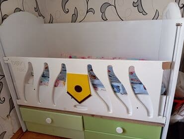 oğlan şəkiləri: Oğlan və qız üçün, Dördbucaq, Beşik, Dəst ilə, Matras ilə, Yellənmə mexanizmsiz — 3