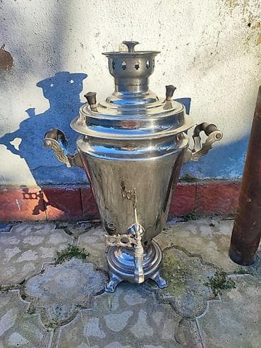 ikinci el iran sobasi: İşlənmiş Od Samovar, 7 l, Ünvandan götürmə — 2