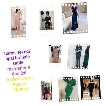 cicekli don: Yenidir her biri 8 geyim hamsi birlikde 160azn hamsi debli donlardi — 1