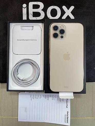 IPhone 12 Pro, 256 GB, Qızılı, Face ID