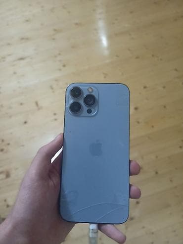 a02 ekran: IPhone 13 Pro Max, 128 GB, Blue Titanium, Face ID — 2