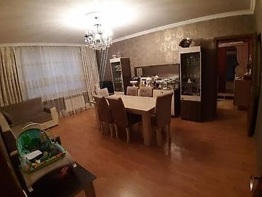 bulbulede satilan evler: Yasamal, 4 otaqlı, Yeni tikili, m. Elmlər Akademiyası, 95 kv. m — 1