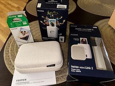 canon pixma e414: Fujifilm Instax Mini Link 2 (ağ rəng) Çox az işlənib, ideal — 1
