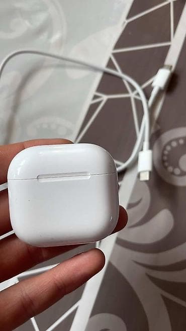 mikrafon qabi: Məhsul: Apple AirPods (3-cü nəsil) – MagSafe şarj qutusu ilə — 2