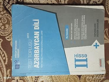 ucuz velo: Məhsul: “Azərbaycan dili – Test Toplusu 2019” (Dövlət İmtahan Mərkəzi — 2