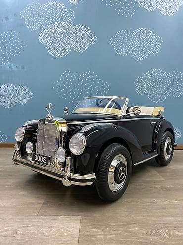 Детские электрокары: 🚘 MERCEDES-BENZ Retro 300C – Lisenziyalı Uşaq Maşını ✨ 1–8 yaş arası — 1