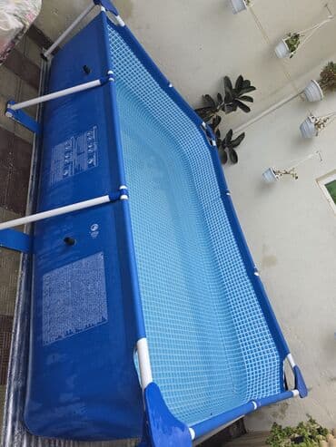 продажа каркасных бассейнов: Hovuz satılır ! 3m×2m×75sm Hovuz satılır az işlənib hec problemi — 5