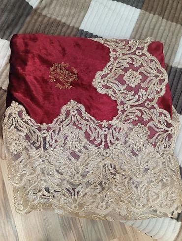 qedimi sufre: Məhsul: Bahadır markalı krujeva detallı süfrə dəsti - Material: qalın — 3