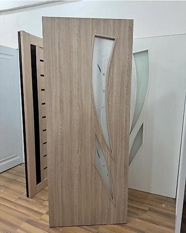 baliq satisi: Müasir dizaynlı Ukrayna otaq qapıları 85Azndən. - Material — 2