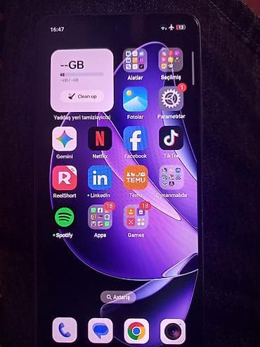 printer rəngi: Oppo Reno 13 F, 256 GB, rəng - Qara, İki sim kartlı — 1