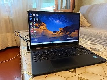 ucuz notebook: HP noutbuk + soyuducu pad - Ekran: 15.6" (şirok format, nazik — 1