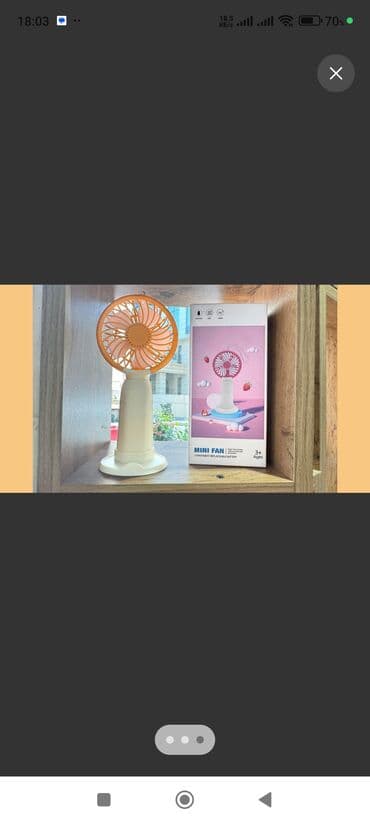 serinlendirici: Ventilyator Masaüstü, Pərli, Kredit yoxdur — 3