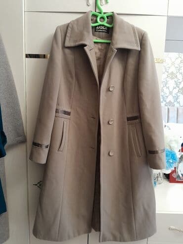 qadınlar üçün toskandan dublyonkalar: Palto, 4XL, rəng - Bej — 2