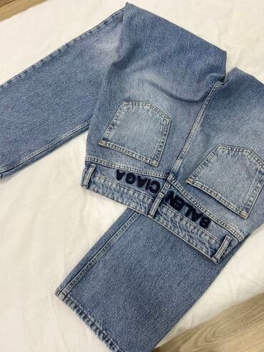 cins gödəkçə: Cins şalvar, Balenciaga, M — 3