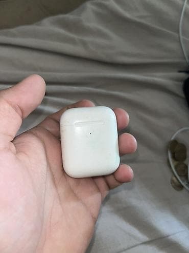 iphone nausnik qiymeti: Simsiz (Bluetooth) Qulaqcıqlar, Apple, rəng - Ağ — 1
