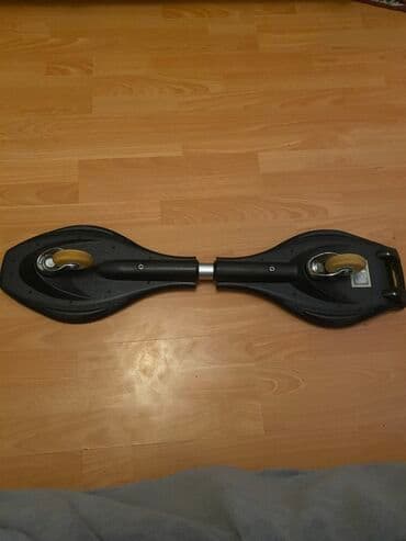 uşaqlar üçün tekerli krosovkalar: Kamyuflyaj naxışlı dalğa skeyt (caster board) - İki hissəli gövdə — 2