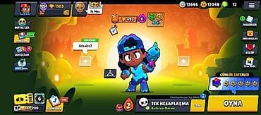qepiye qepik: Brawl Stars hesabı – geniş döyüşçü kolleksiyası və resurslarla Ümumi — 4