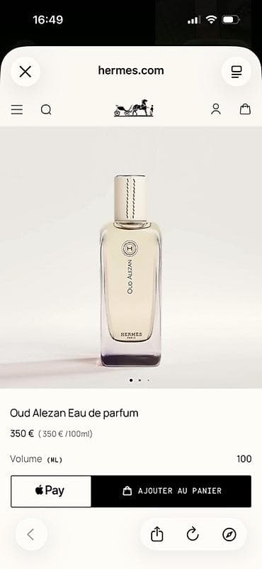 Yenidir açilmayib Hermès Hermessence Oud Alezan Eau de Parfum – 100 — 5