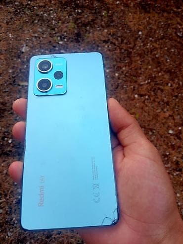 22 ekran monitor: Redmi Note, 256 GB, rəng - Göy, Barmaq izi — 4