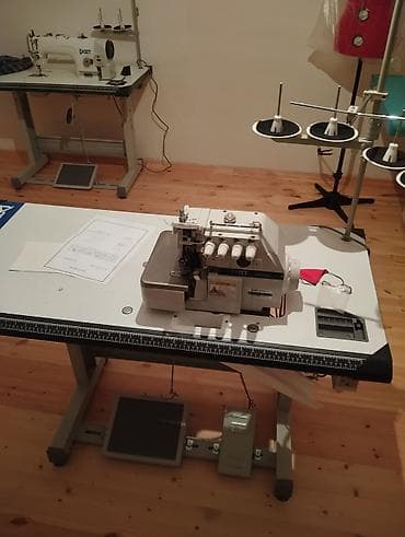 rom pro: Tikiş maşını Yeni,Overlok, 5 saplı, Ünvandan götürmə — 3
