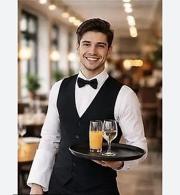 suruculuk telim: Ofisiant tələb olunur, Restoran, Gündəlik ödəniş, 18-29 yaş, 1-2 illik təcrübə — 1