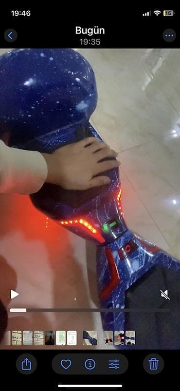 mi skuter: Öz-özünə balanslaşan skuter (hoverboard) Cızıx yoxdu 60 kmh sürrət — 3