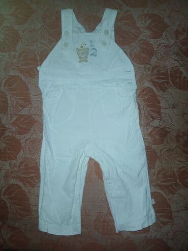 детские нарядные комплекты: Uşaq geyimləri dəsti 1) Narıncı rəngli KIABI kombinezon - Material — 3