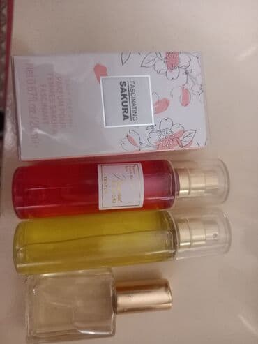 Vitaminlər və BAƏ: Qadın ətirləri dəsti - Fascinating Sakura Lady Perfume – 20 ml. Qutu — 1