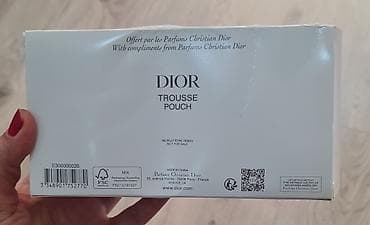 Другие комплектующие: Dior Trousse Pouch – qara torlu kosmetik çanta - Brend: Dior (Parfums — 4
