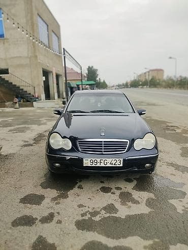 Aksesuarlar və tüninq: Mercedes-Benz C‑Class sedan - Korpus: qara rəng, 4 qapı, yüngül — 1