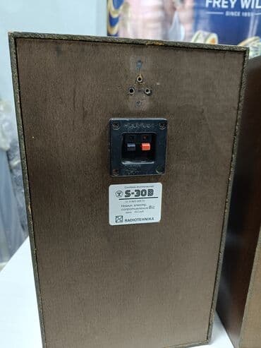 musiqi mərkəzi: İşlənmiş Radiotehnika Kolonka, Növ - Akustik, rəng - Bej — 5