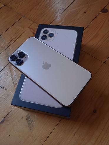IPhone 11 Pro, 64 GB, Matte Gold, Simsiz şarj, Face ID lalafo.az -da IPhone 11 Pro, 64 GB, Matte Gold, Simsiz şarj, Face ID