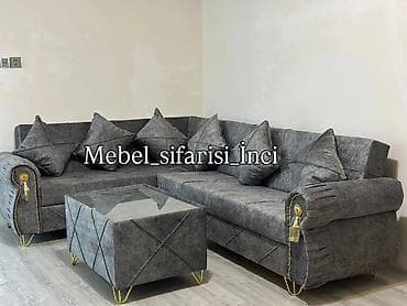 Диваны: Угловой диван, Новый, Раскладной, С подъемным механизмом, Ткань, Бесплатная доставка в черте города — 2