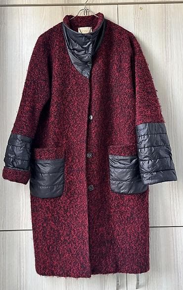 paltolar ve kurtkalar model: Qadın palto – Bordo Ölçü: 48-52 Türkiyədən baha alınıb. 1-2 dəfə — 2