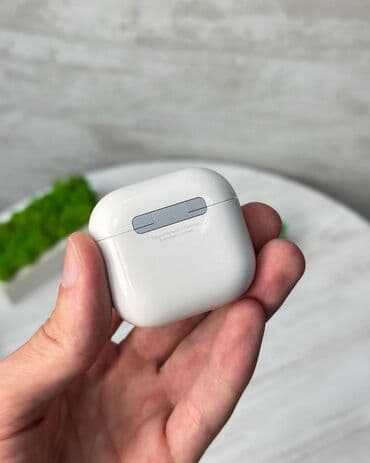 airpods бишкек бу: Новый Беспроводные (Bluetooth) Наушники, Apple, цвет - Белый — 3