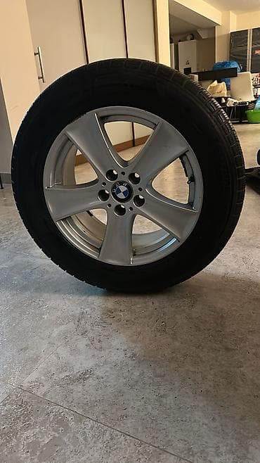 4 bolt diskilər: X5 disk təkər BMW orijinal yüngül lehimli disklər və təkər dəsti - — 2